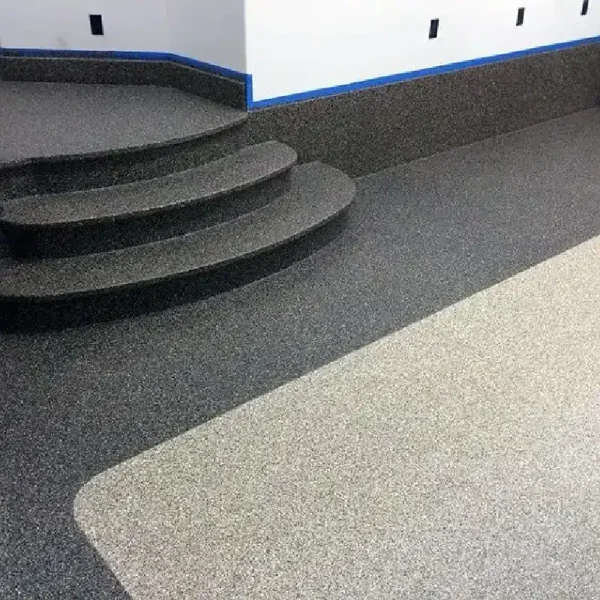 Black . Gray Stone Carpet